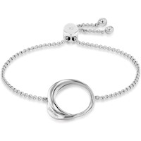 PULSERA DE CADENA CALVIN KLEIN PARA MUJER CON CONTORNOS DISTINTIVOS DE ESTILO